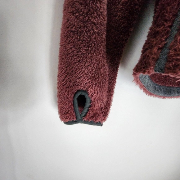 Kuhl Women's Flight Jacket Italian Fleece Hooded Pockets Thumb Loops Size M - Picture 5 of 16